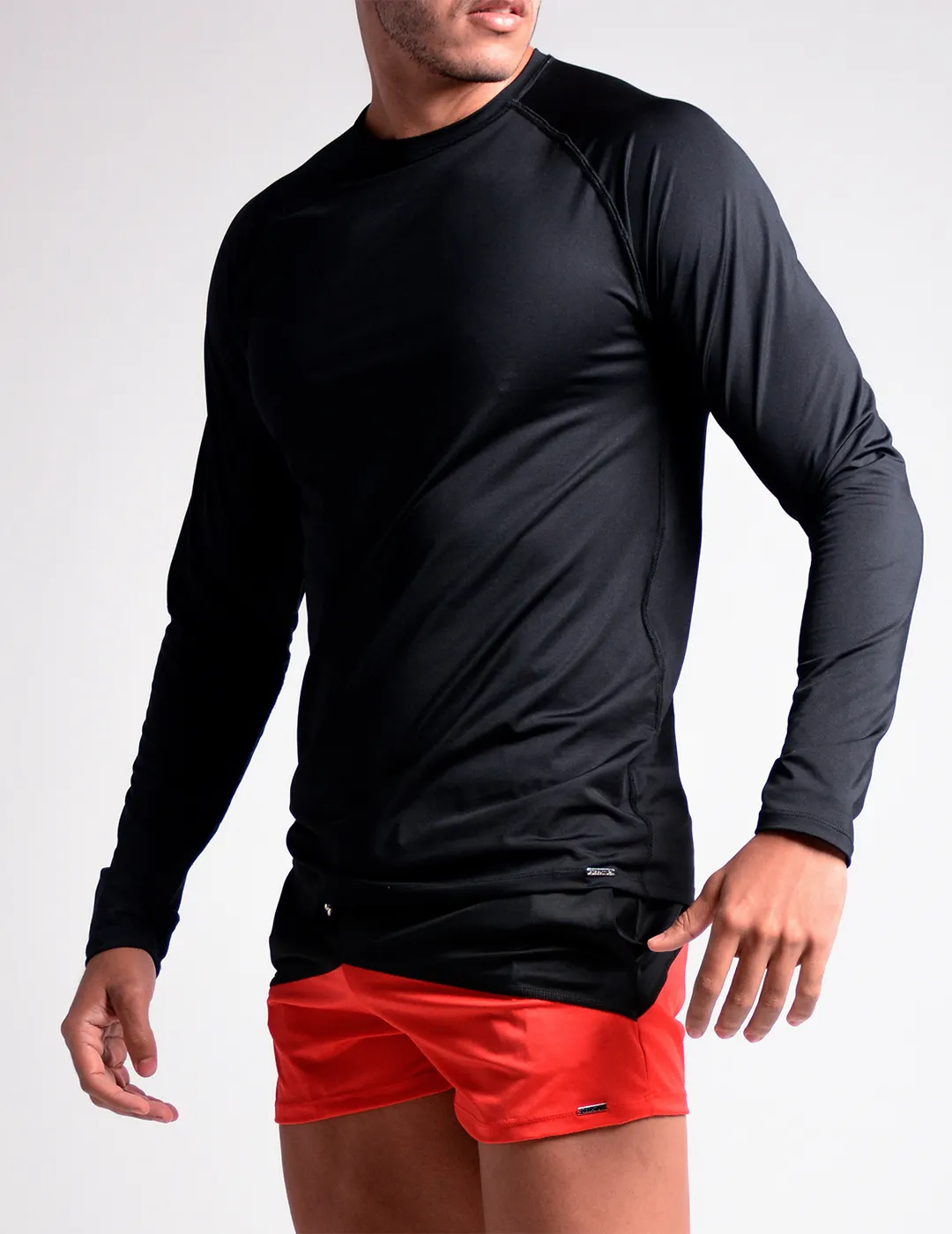 Duo Riva Pantaloneta Corta con Camibuso Negro - Seratus